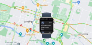 Cách dùng Google Maps trên Apple Watch
