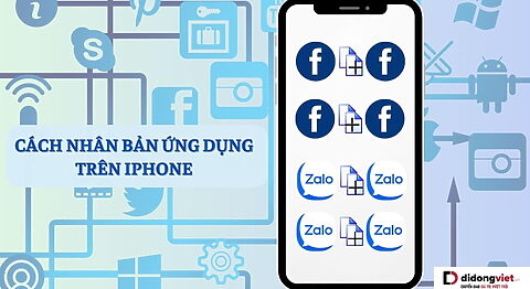 Cách nhân bản ứng dụng trên iPhone