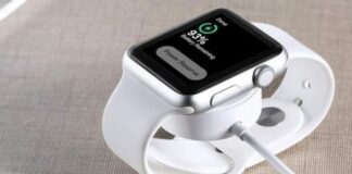 Cách sạc pin Apple Watch