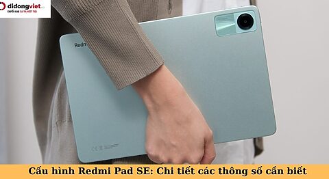 cấu hình redmi pad se