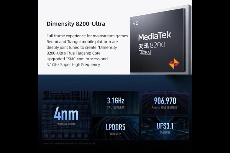 mediatek dimensity 8200 ultra