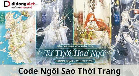 code ngôi sao thời trang