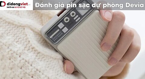 Đánh giá pin dự phòng Devia