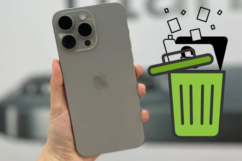 Cách xóa dữ liệu trên iPhone cũ