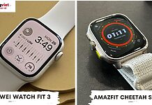 Huawei Watch Fit 3 và Amazfit Cheetah Square