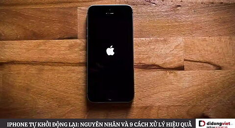 iPhone tự khởi động lại