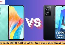 so sánh oppo a78 và a77s