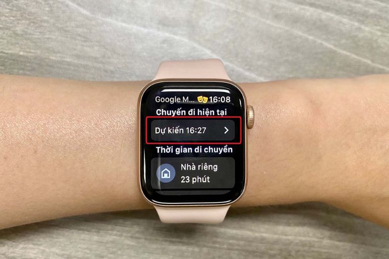 Cách dùng Google Maps trên Apple Watch 