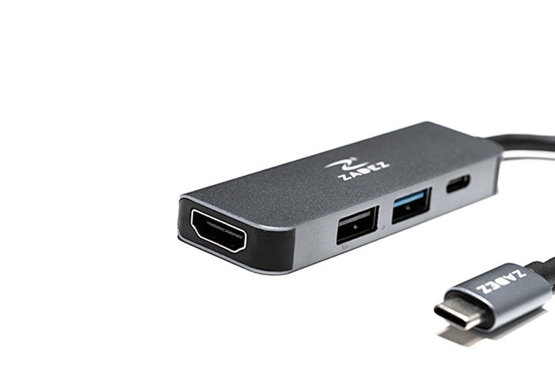  Zadez 4 in 1 USB-C Hub (ZAH-514)