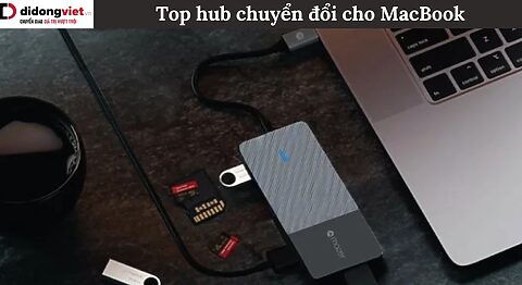 Top 12 hub chuyển đổi cho MacBook