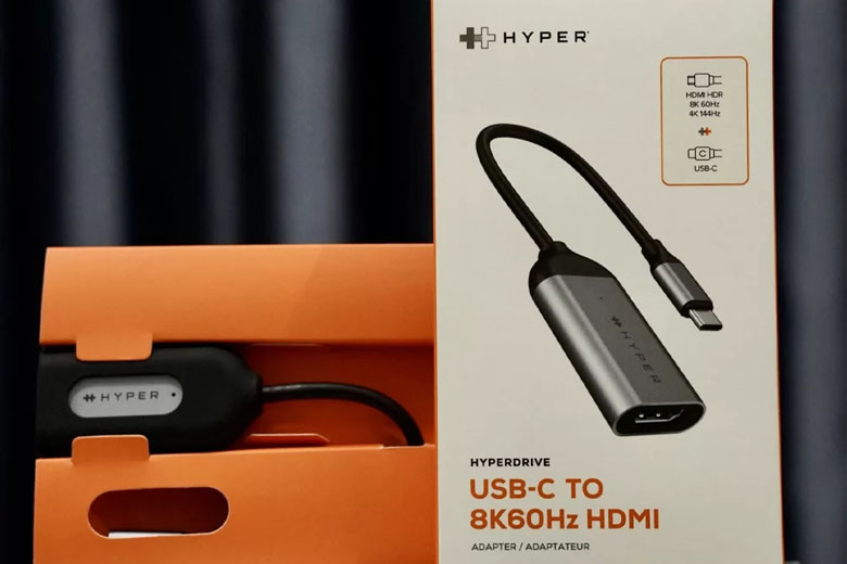 Cổng chuyển HyperDrive USB-C to HDMI 8K 60HZ/4K 144HZ HD-H8K