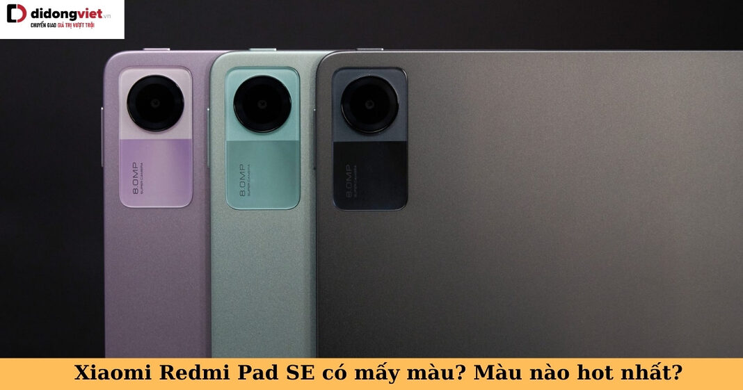 redmi pad se có mấy màu