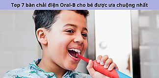 bàn chải điện Oral-B cho bé