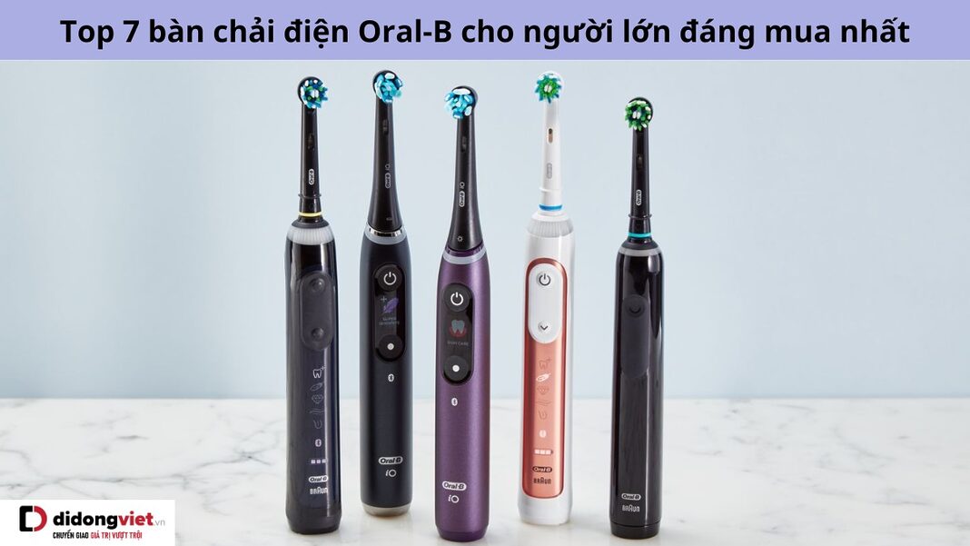 bàn chải điện Oral-B cho người lớn