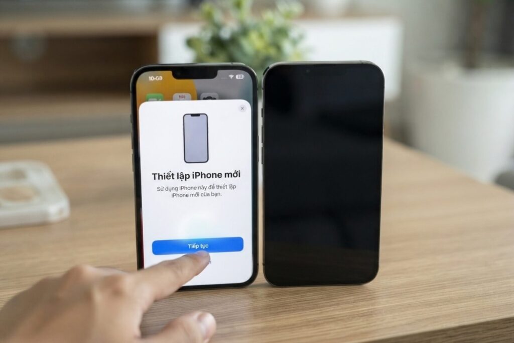 Cách chuyển dữ liệu từ iPhone cũ sang iPhone mới an toàn và nhanh chóng 20 cach chuyen du lieu tu iphone sang iphone chuyen du lieu khong day buoc 1 didongviet
