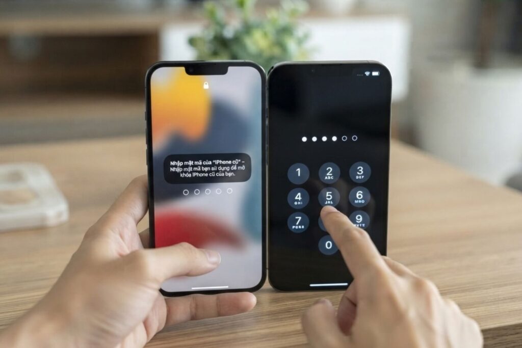 Cách chuyển dữ liệu từ iPhone cũ sang iPhone mới an toàn và nhanh chóng 22 cach chuyen du lieu tu iphone sang iphone chuyen du lieu khong day buoc 3 didongviet