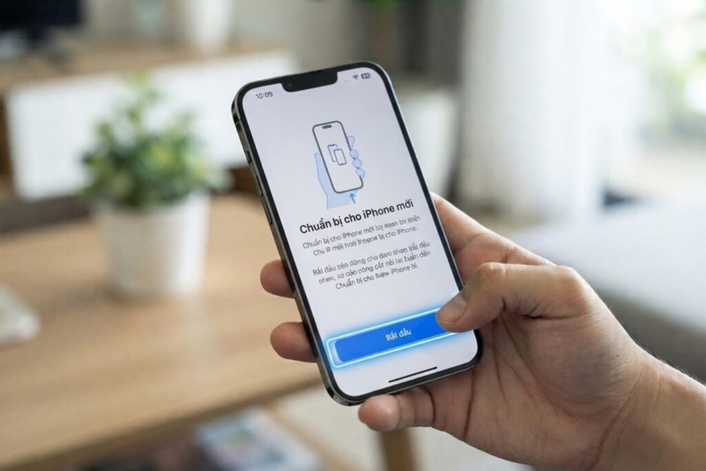 Cách chuyển dữ liệu từ iPhone cũ sang iPhone mới an toàn và nhanh chóng 25 cach chuyen du lieu tu iphone sang iphone dung tam dung luong icloud buoc 2 didongviet
