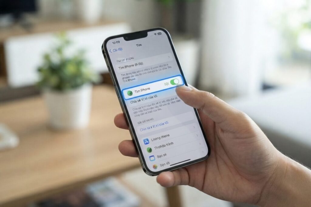 Cách chuyển dữ liệu từ iPhone cũ sang iPhone mới an toàn và nhanh chóng 34 cach chuyen du lieu tu iphone sang iphone tat tinh nang tim iphone buoc 1 didongviet