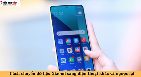 chuyển dữ liệu xiaomi