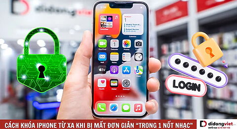 cách khóa iPhone từ xa