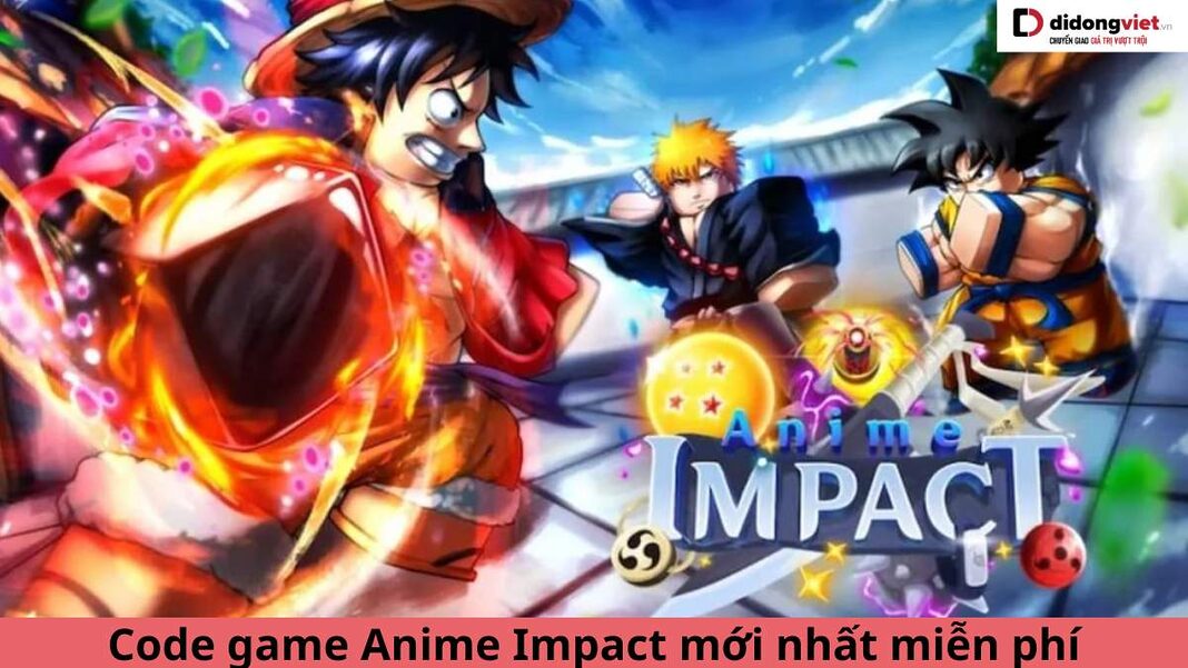 code Anime Impact