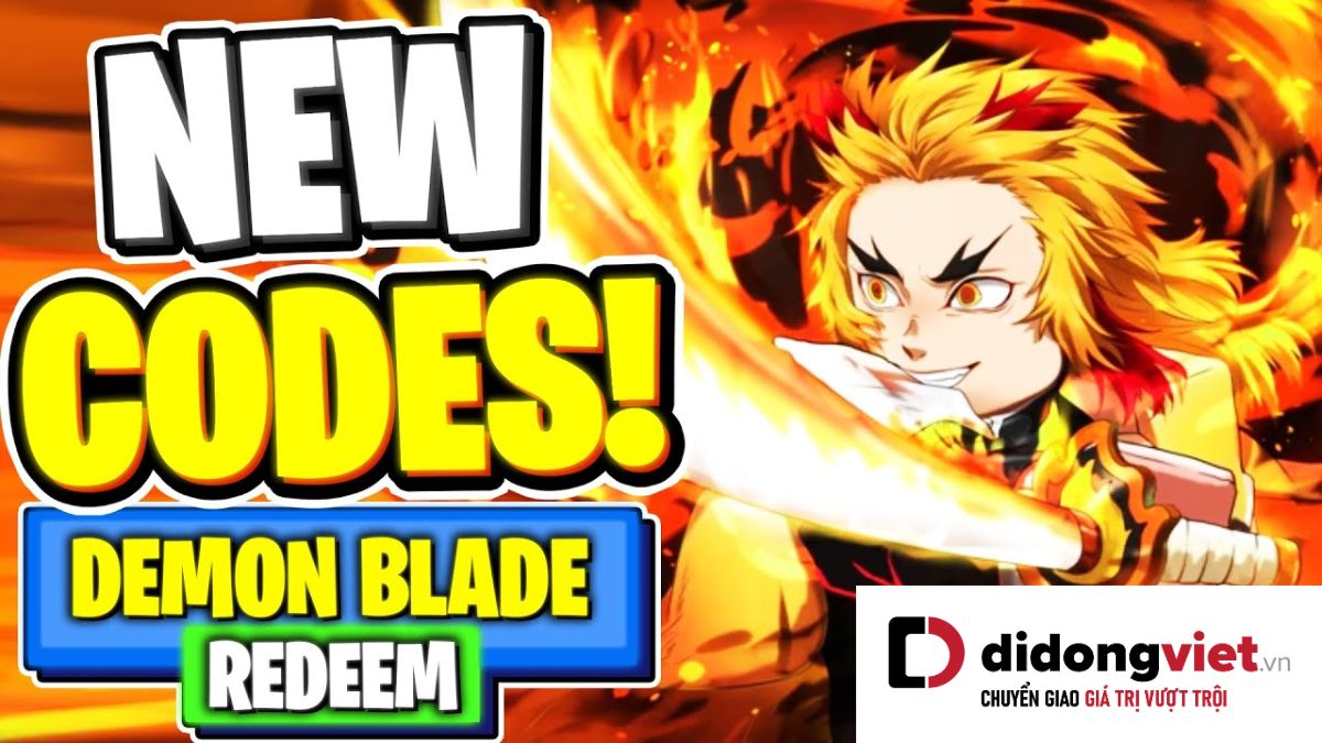 Code demon blade roblox m i nh t 09 07 2025 c ch nh p