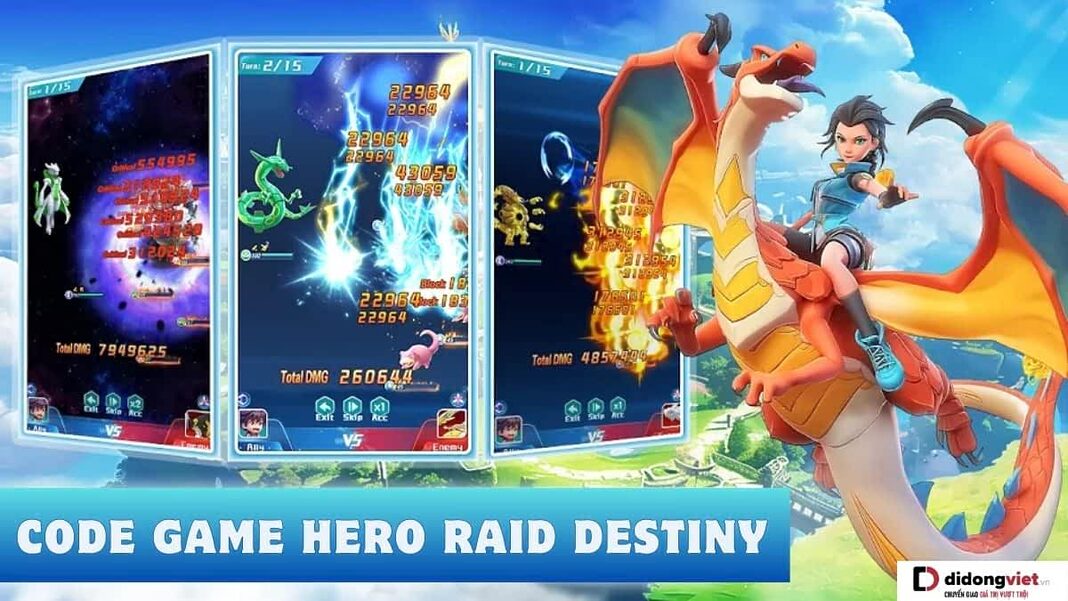 code Hero Raid Destiny