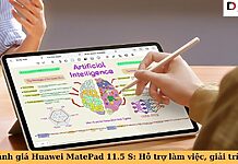 đánh giá huawei matepad 11.5 s