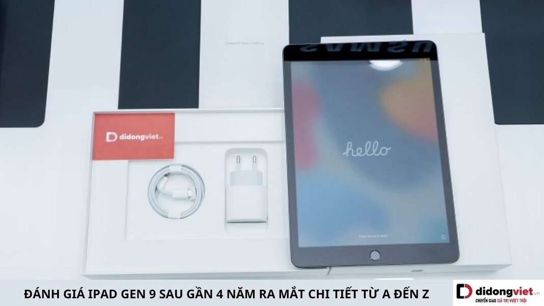 Đánh giá iPad Gen 9