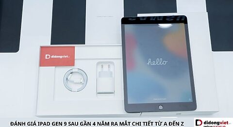 Đánh giá iPad Gen 9