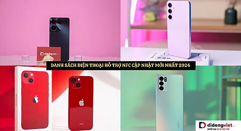 điện thoại hỗ trợ NFC
