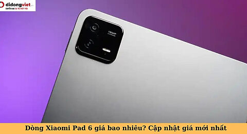 xiaomi pad 6 giá bao nhiêu