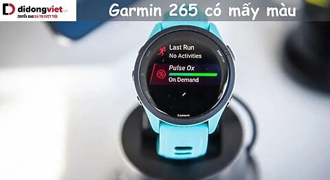 Garmin 265 có mấy màu