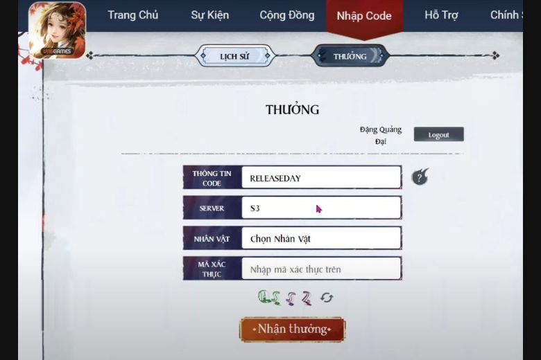 code Thiên Nhai Minh Nguyệt Đao