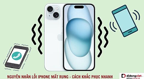iPhone mất rung