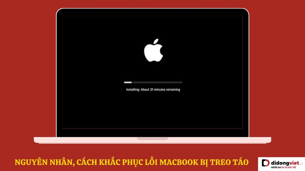 lỗi MacBook bị treo táo