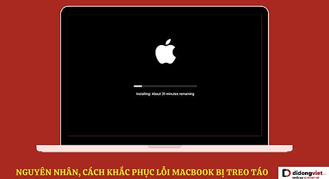 lỗi MacBook bị treo táo
