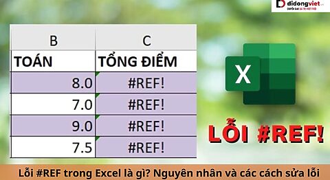 lỗi #REF trong Excel