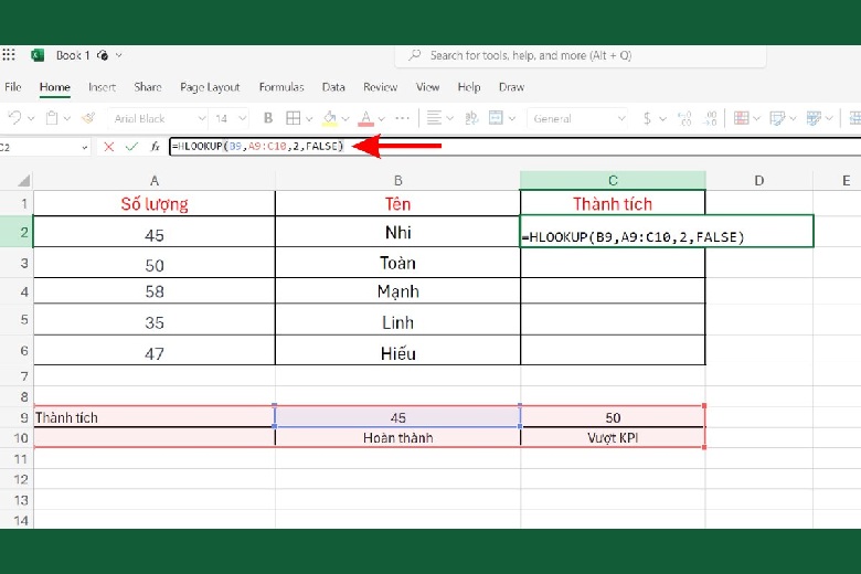 loi spill trong excel 10