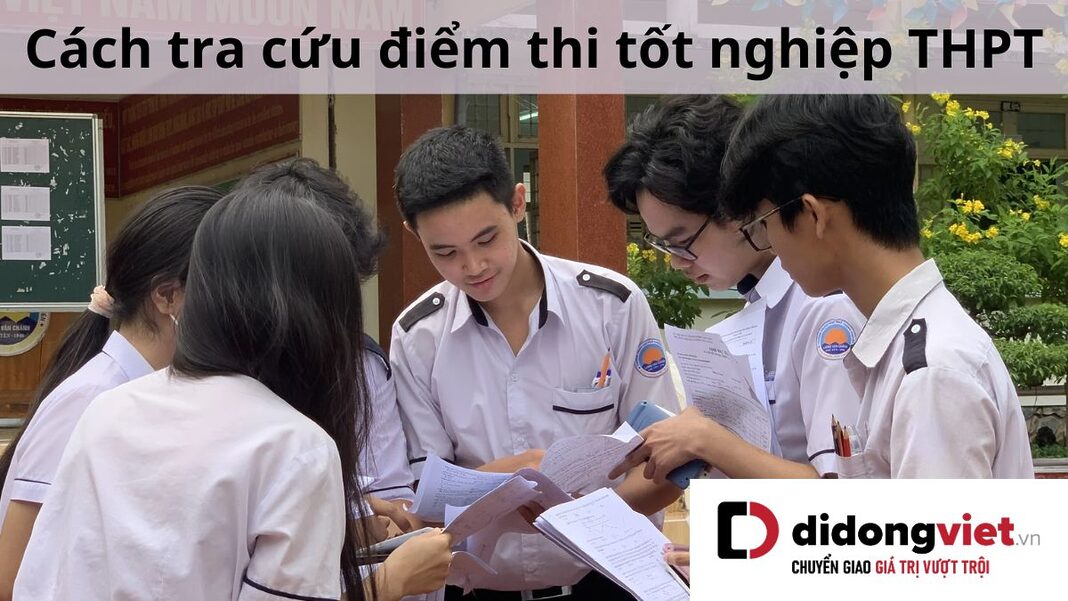 tra cứu điểm thi tốt nghiệp thpt