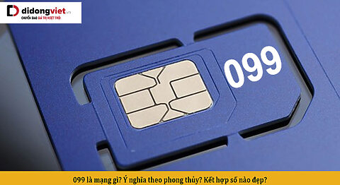 099 là mạng gì? Ý nghĩa theo phong thủy? Cách đặt mua online và trực tiếp