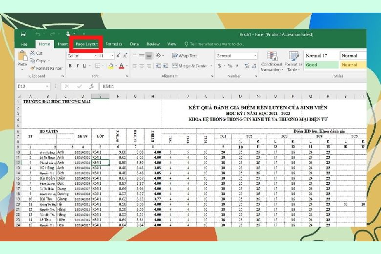 cach in excel vua trang giay a4 1