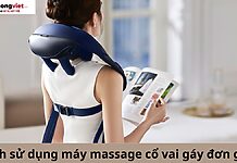 Cách sử dụng máy massage cổ