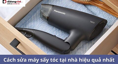5 lỗi thường gặp và cách sửa máy sấy tóc tại nhà hiệu quả nhất cách sửa máy sấy tóc