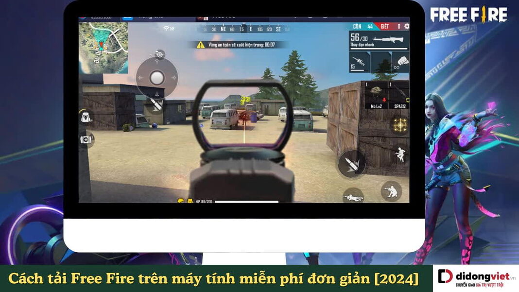 cách tải Free Fire trên máy tính