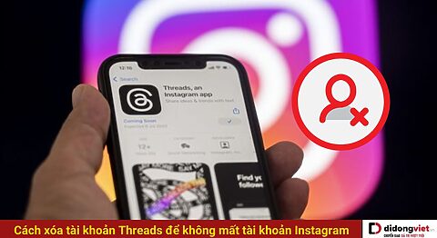 Cách xóa tài khoản Threads để không bị mất tài khoản Instagram Cách xóa tài khoản Threads