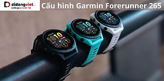 Cấu hình Garmin Forerunner 265