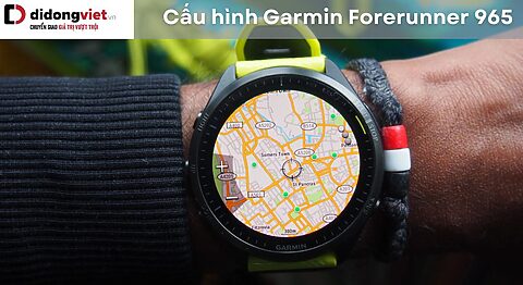 Thông số kỹ thuật đồng hồ thông minh Garmin Forerunner 965 Cấu hình Garmin Forerunner 965