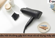 câu hỏi thường gặp về máy sấy tóc