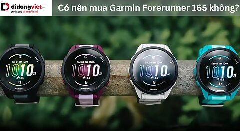 Có nên mua Garmin Forerunner 165